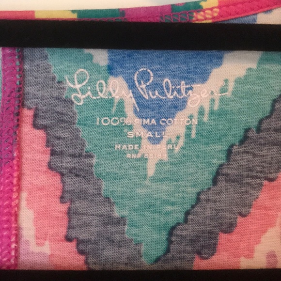 Lilly Pulitzer Hearts a Flutter short sleeve shirt - Picture 2 of 4